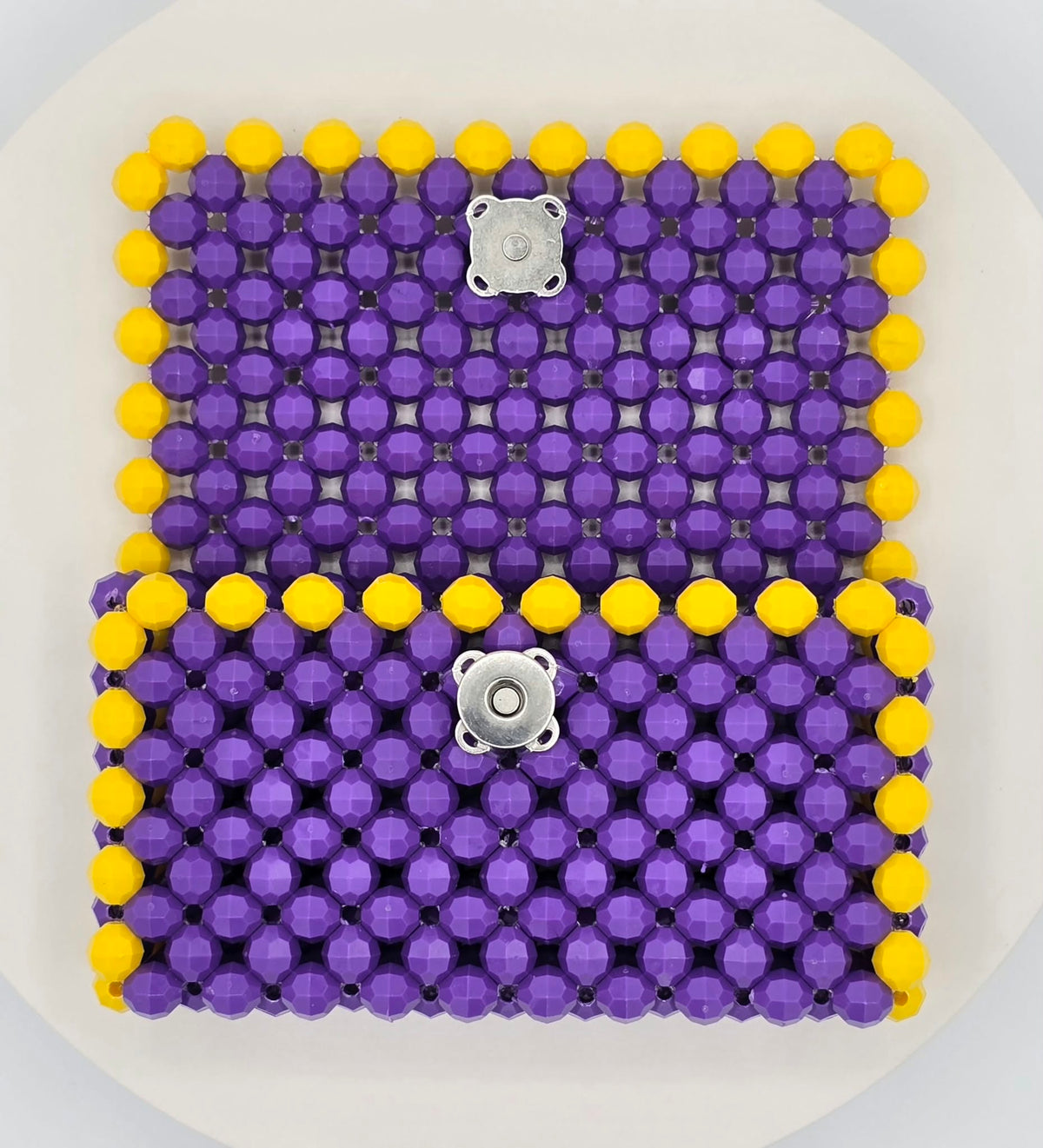 TXL Purple & Yellow Wallet - Made in HTX